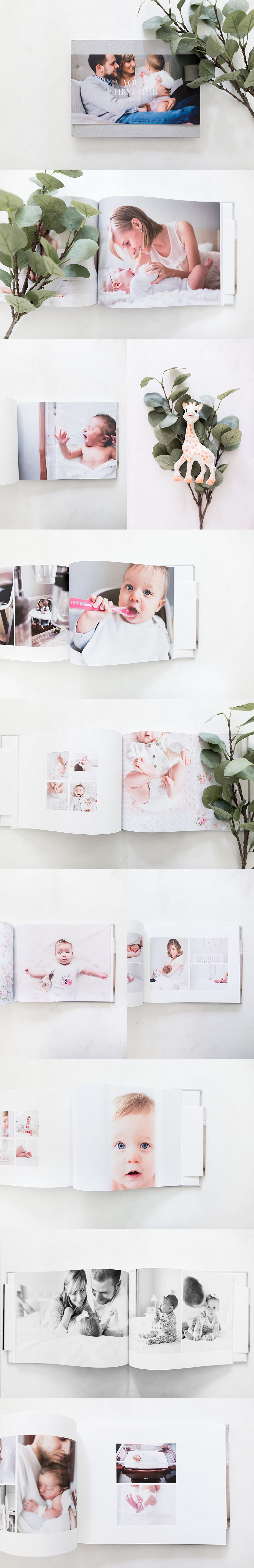 Baby's First Year Photo Album | Bethadilly Photography Baby's First Year Photo Album | Bethadilly Photography
